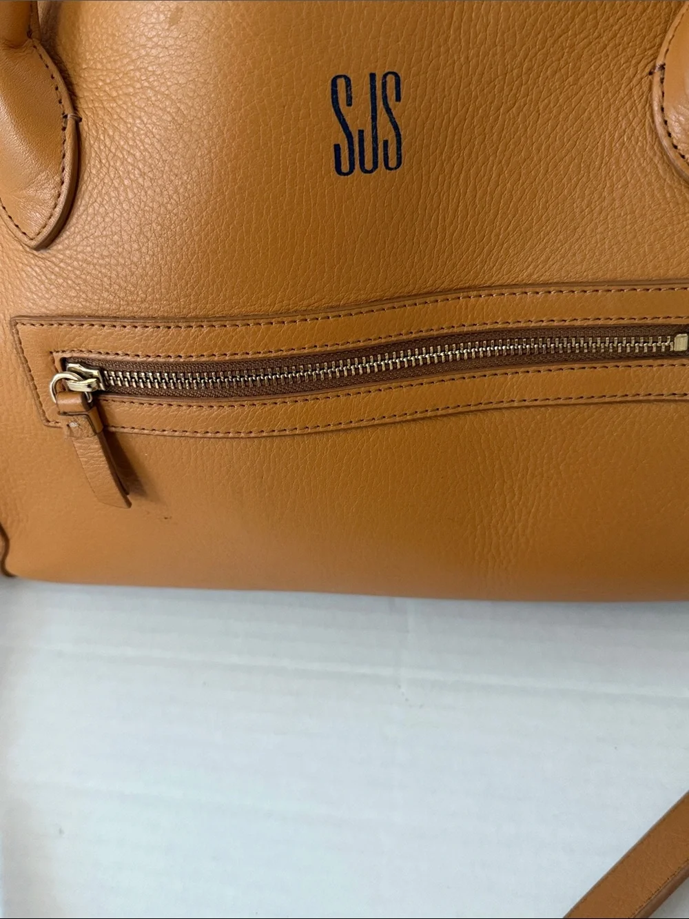 Mark and Graham Large Leather Tote/Work Bag with Removable Shoulder Strap,Unisex